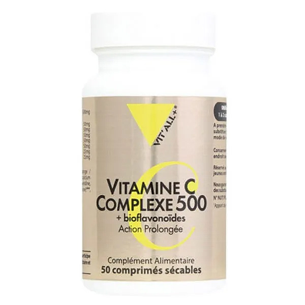 Vitamine C Complexe 500 50 comprimés sécables
