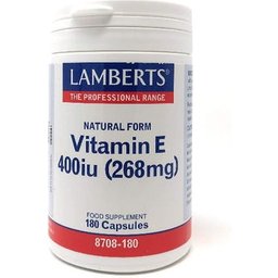 Vitamine E naturelle 400ui 180 comprimés