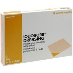 Pâtes Iodosorb Smith & Nephew 3 Sachets 10 g
