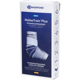 Bauerfeind® Malleotrain® Plus Chevillère active taille 4 gauche titane