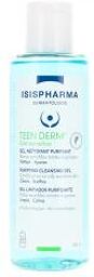 Teen Derm Gel Sensitive Nettoyant Purifiant Peaux Sensibles Mixtes à Grasses 100 ml - Flacon-Pompe 100 ml