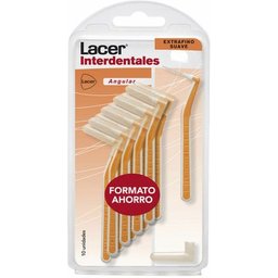 Lacer™ Brossettes interdentaires Angulaires Ultra Fines Souples 10 u.