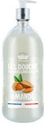 Gel Douche Surgras Amande 1 L - Flacon-Pompe 1000 ml