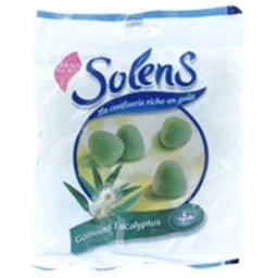 gommes Eucalyptus Sans Sucre 100g