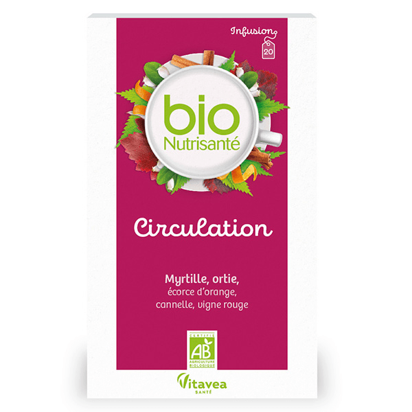 - BioNutrisanté - Infusion Circulation - 20 sachets