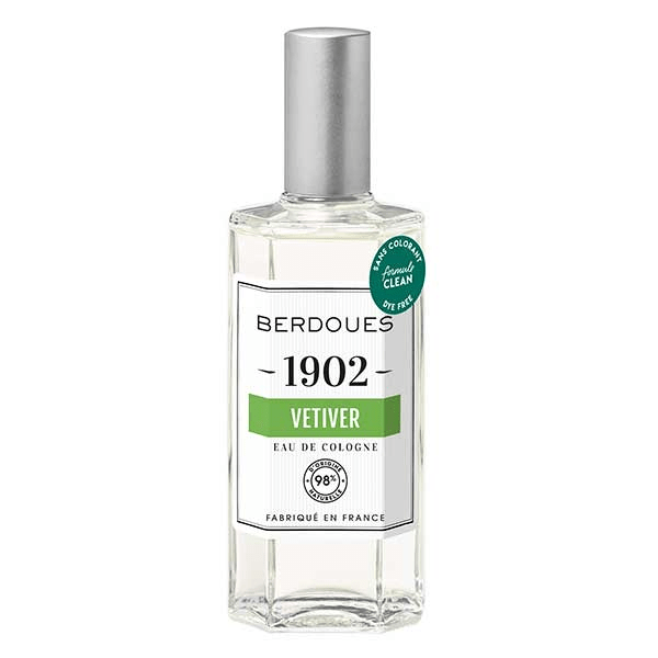 1902 Eau de Cologne Vetiver 98% Naturel 125ml