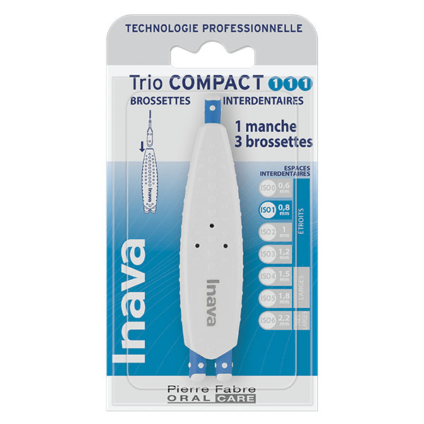 Brossettes 0.8mm Trio Compact Espaces Étroits