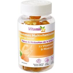 Vitamin'22 Gommes Multivitaminées 60 Gummies