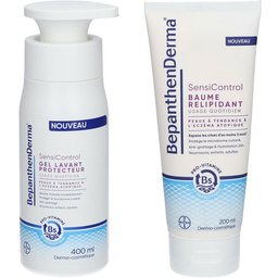 BepanthenDerma® SensiControl Baume Relipidant + Gel Lavant Protecteur