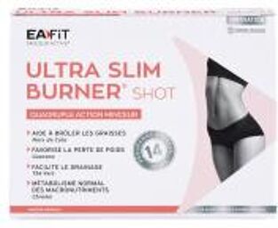 Ultra Slim Burner Shot Quadruple Action Minceur 14 Shots - Flacon 14 shots de 25 ml