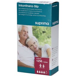 Suprima 1250 Slip PVC  + Pressions Unisex Blanc Large
