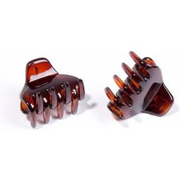 Pince Cheveux Petit Brun 2,5cm 2uts