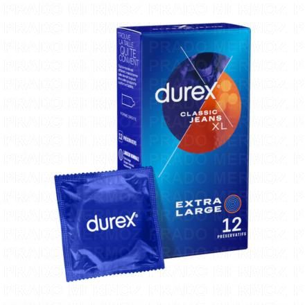 Préservatifs - Classic jeans - Préservatifs XL x12
