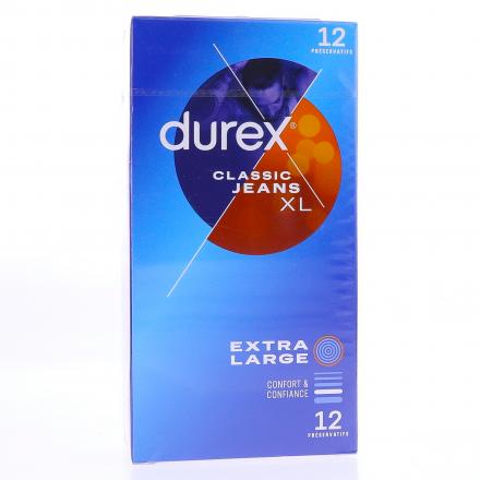 Préservatifs - Classic jeans - Préservatifs XL x12