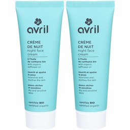 Crème de nuit peaux sèches et sensibles