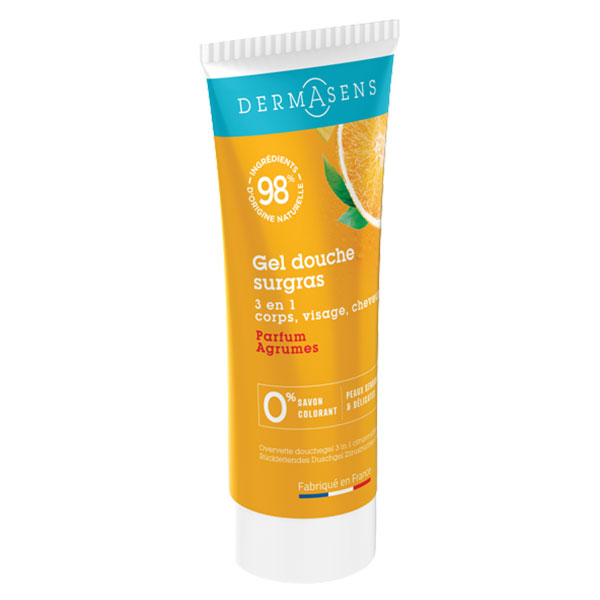 Surgras Gel Douche 3 en 1 Agrumes 100ml