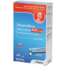 Ibuprofene Viatris Conseil 400Mg Suspension Buvable Sachet