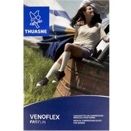 Venoflex 2 Fast Lin Ligne Chaussette Noir N1 1 Paire