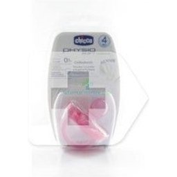 Tétine silicone Chicco™ anatomique physio anatomique 0 M+ rose