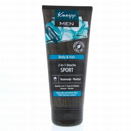 Homme - Body & hair 2 en 1 douche sport tube 200ml