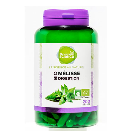 Digestion - Melisse Bio 200 gélules