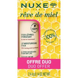 Rêve De Miel Stick Lèvres Hydratant 2x4g