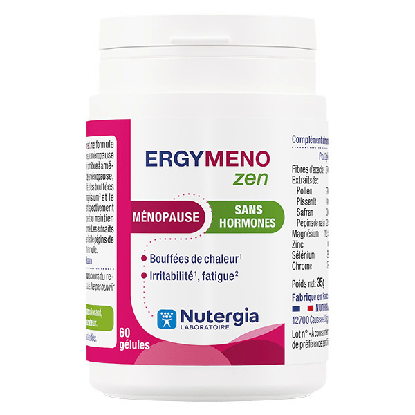 Ergymeno Zen Ménopause Sans Hormones 60 gélules
