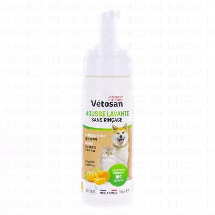 CLEMENT THEKAN Vétosan - Mousse Lavante Sans Rinçage 150ml