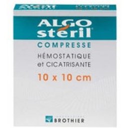 Algostéril Compresse Stérile 10cmx10cm 16 pièces
