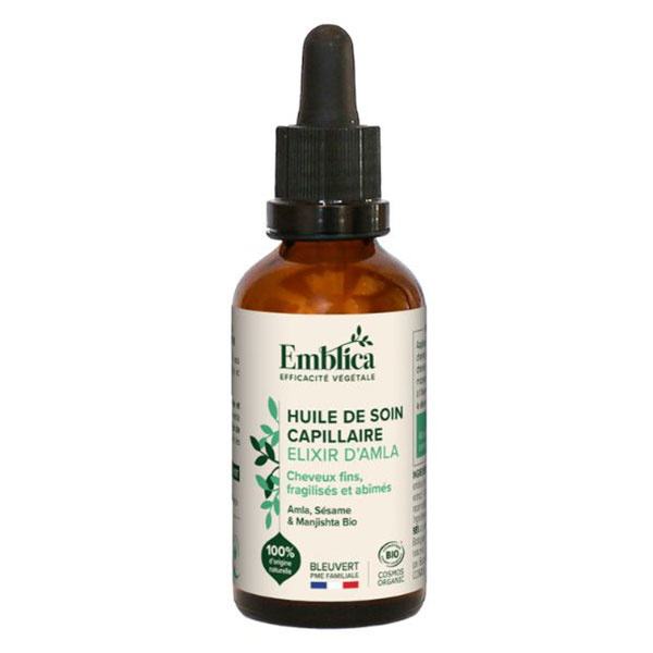 Huile de soin capillaire Élixir d'Amla 50ml