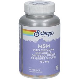 Solaray MSM 750 mg