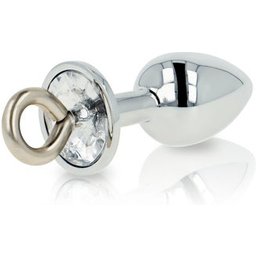 Fetish Plug Anal Métallique Anneau 1ut