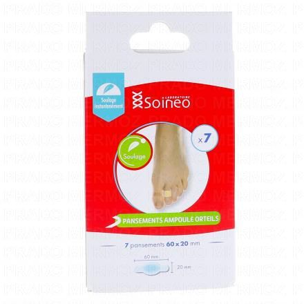 Pansements ampoule orteils x7