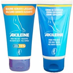 Akileine Bálsamo Querato Alisante 75ml + Creme Esfoliante 75ml