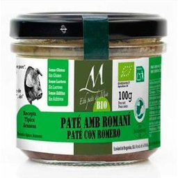 Eth Pate de Mia Pâté Porc Romarin Bio 100g
