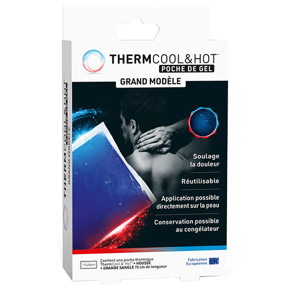 Thermcool and Hot Gel Grand modele douleur chaud/froid