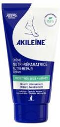 Akileïne Crème Nutri-Réparatrice Pieds Très Secs et Abîmés 75 ml - Tube 75 ml