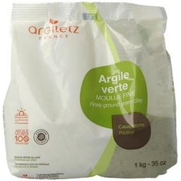 Argile Verte Moulue Fine 1kg