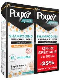 Shampoing Traitement Anti-Poux & Lentes 2 x 200 ml Offre Spéciale - Lot 2 x 200 ml