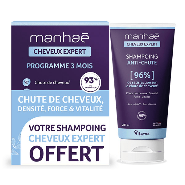 Manhaé - Lot Cheveux Expert + Shampoing 250ml