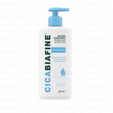 CICA Baume hydratant corporel flacon pompe 400ml