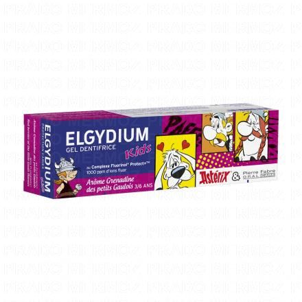 Kids Gel Dentifrice Astérix Grenadine des petits Gaulois 3/6 ans 50ml