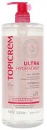 Ultra-Hydratant Gel Douche Peaux Sensibles et Sèches 1 L - Flacon-Pompe 1000 ml