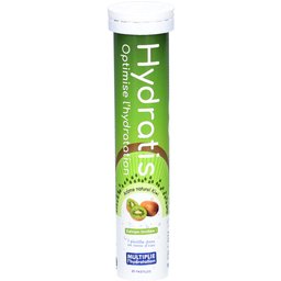 Hydratis - Pastilles Hydratation Electrolytes - Kiwi - Améliore l'Hydratation et Favorise l'Énergie - Formule Isotonique - Sport, Récupération, Bien-être - 1 tube (20 Pastilles)
