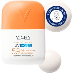 Vichy Capital Soleil UV Aqua Fluide Hydratant Invisible Spf50