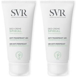 Spirial Déo-Crème Déodorant Anti Transpirant 2x50ml