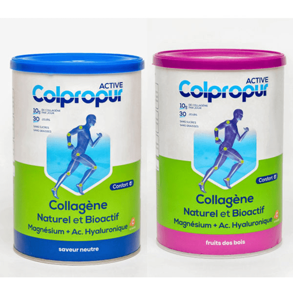 Active Collagène Hydrolysé Lot de 2 Articulations, peau