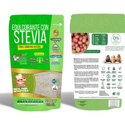 Edulcorante con Stevia Granulada 200g