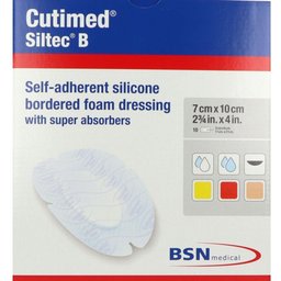 Cutimed® Siltec B 12,5 x 12,5 cm