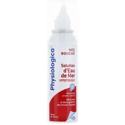 Physiologica Solution d'Eau de Mer Hypertonique Nez Bouché Spray 100ml